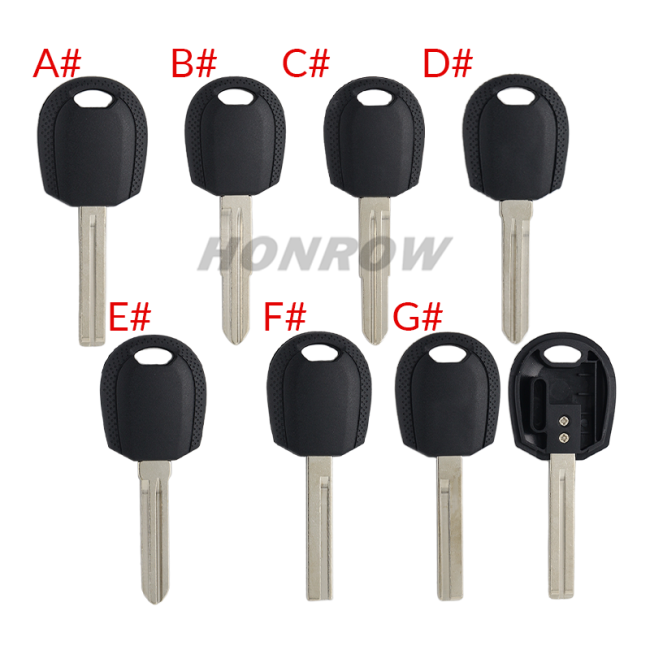 For Kia transponder key blank (can put TPX chip inside)