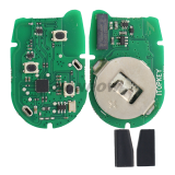 For New Ford Transit blue  3 button remote key with black blade 433MHz ASK 4D63 CHIP FCCID:6C1T 15K601 AG