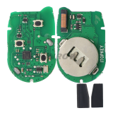 For New Ford Transit blue  3 button remote key with blue blade 433MHz ASK 4D63 CHIP FCCID:6C1T 15K601 AG