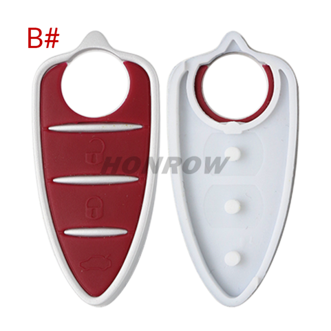 For Alfa Romeo 3 button key pad
