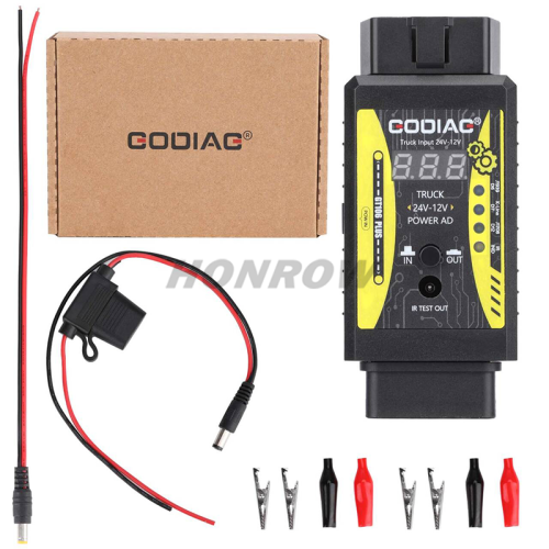 GODIAG GT106 24V to 12V Heavy Duty Truck Adapter for X431 easydiag/ Golo/ M-DIAG/ IDIAG/ ThinkCar/ ICarScan/ Diagun/ GOLO/ DBScar II