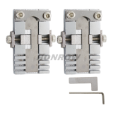 Use this tool to fix the key blade to cut