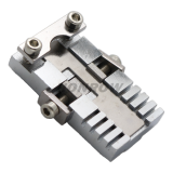 Use this tool to fix the key blade to cut