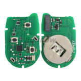 For New Ford Transit blue  3 button remote key with black blade 433MHz ASK 4D63 CHIP FCCID:6C1T 15K601 AG