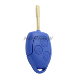 For AfterMarket Ford Transit blue  3 button remote key   433MHz ASK 4D63 CHIP FCCID:6C1T 15K601 AG
