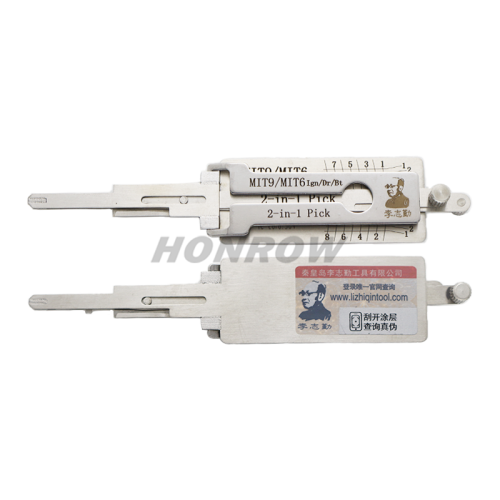 Original Lishi For MIT9/MIT6(Ign/Dr/Bt） 2 In 1  lock pick and decoder  genuine !used for old Mitsubishi,Daihatsu