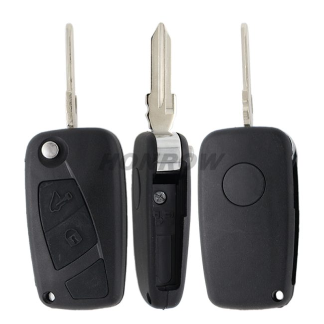 For Fiat 2 Button remote key blank