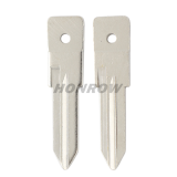 For Fiat transponder key blank blue color with GT10 Key balde