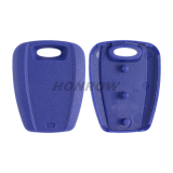 For Fiat transponder key blank blue color with GT10 Key balde