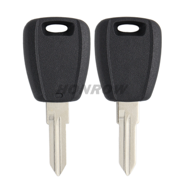 For Fiat transponder key blank black color with GT10 Key balde