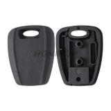For Fiat transponder key blank black color with GT10 Key balde
