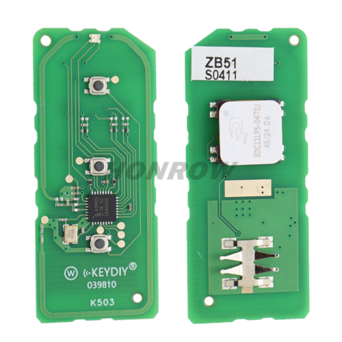 KEYDIY ZB51-3 Universal KD Smart Key Remote for KD-X2 KD Car Key Remote Fit More than 2000 Models