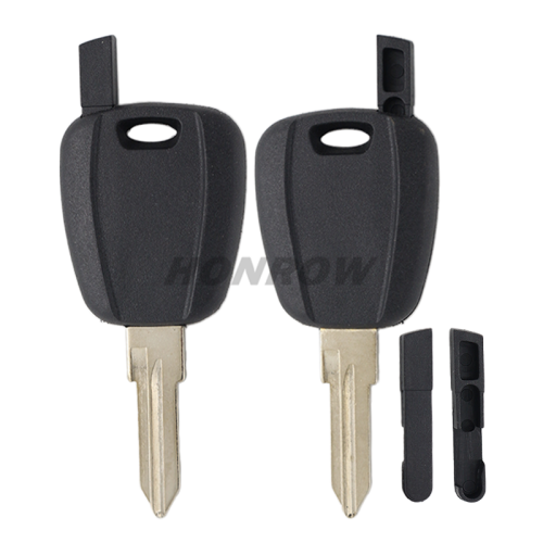 For Fiat transponder key blank with GT10 blade