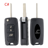 For Chrysler Jeep 2/2+1/3/3+1/4 button flip remote key blank