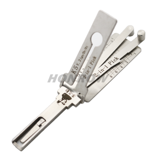 Original Lishi For K5 kia and kia 2017 year verna 2 track,  2 in 1 decode and lockpick