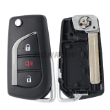 For Toyota 3 button Flip remote key with  315mhz H chip   FCC GQ4-73T/PN 89070-0R30