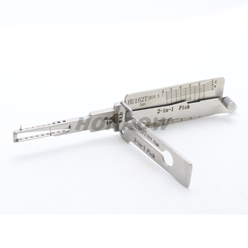 Original Lishi HU162 （T9) 2 In 1 for Audi  lock pick and decoder only for ignition