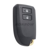 For Toyota Yaris 2 button Smart Remote Key with 433MHz 8A Chip Model: BF2EK 89904-52511 89904-52512