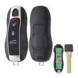 KYDZ For Porsche 3 button keyless  remote key with PCF7953PC1800 Chip 433mhz
