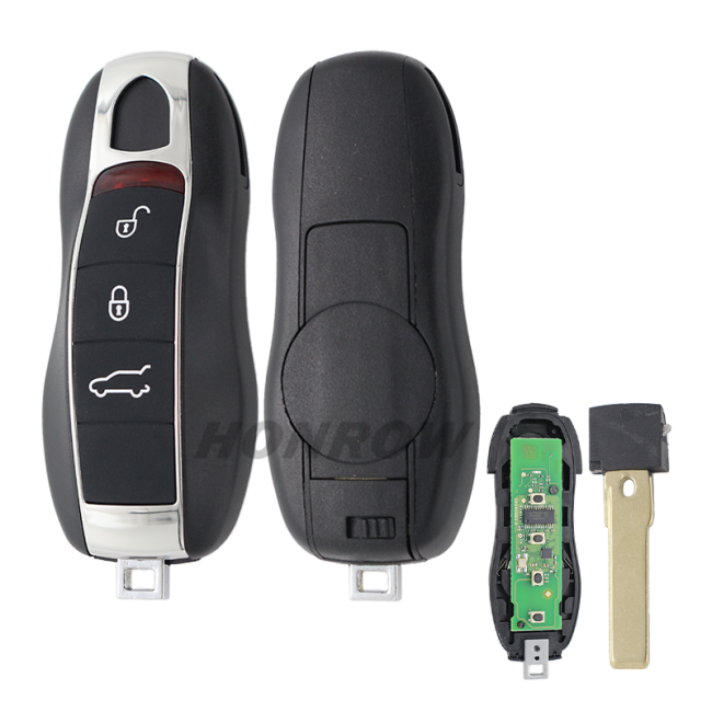 KYDZ For Porsche 3 button keyless  remote key with PCF7953PC1800 Chip 433mhz