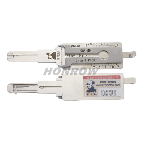 Original Lishi For BW9MH BMW motorcycle 2 in 1 lockpick and decoder genuine