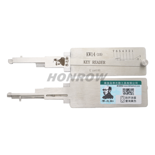 Original Lishi KW14 key reader  lock pick and decoder genuine !used for Kawasaki motorbike