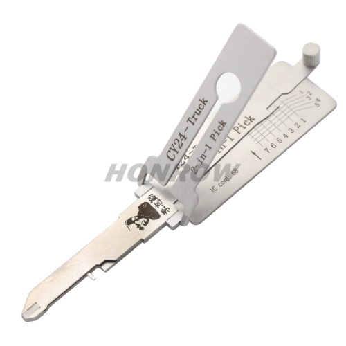 Original Lishi CY24-Truck 2 In 1 lock pick and decoder tools with best quality