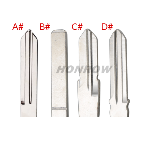 For new Renault 2 button remote key shell,please choose the blade