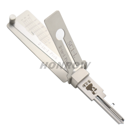 Original LISHI SC1-L 2in1 Tool  2 In 1 Door Locks Lock Pick Lock Smith Tool