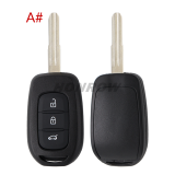 For Renual 3 button remote key  blank without logo, please choose the key blade