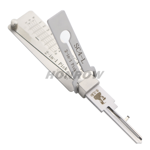 Original LISHI SC4-L 2in1 Tool  2 In 1 Door Locks Lock Pick Lock Smith Tool