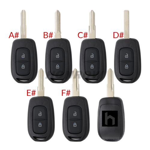 For Renual 2 button remote key  blank, please choose the key blade