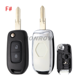 For Renault 2 button remote key  blank,Please choose the key blade