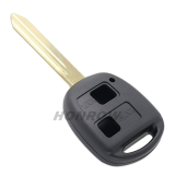 For Toyota 2 button remote key blank without logo A# TOY43 Blade B# TOY47 Blade C# TOY41 Blade D# TOY48 Blade E# TOY40 Blade