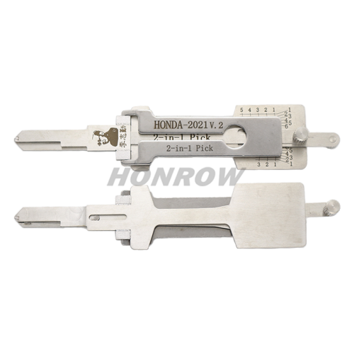 Original LISHI  2-in-1 HONDA-2021 2-in-1 lock pickDecoder for Locksmith Repairing Tools