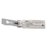 Original AM5 Lishi 2 In 1 2 in 1 decoder tool for House Locksmith Tools American Pad Lock
