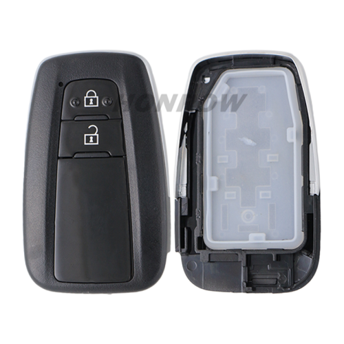 For Toyota C-HR 2/2+1/3/3+1 buttons Smart Remote key blank,please choose the button