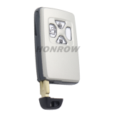 For Toyota 2/3/4/4+1 button remote key blank with key blade