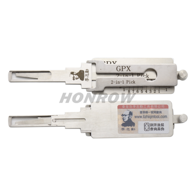 Original Lishi GPX 2 in 1 decoder tool for lishi Motorcycles Lock smith Tools