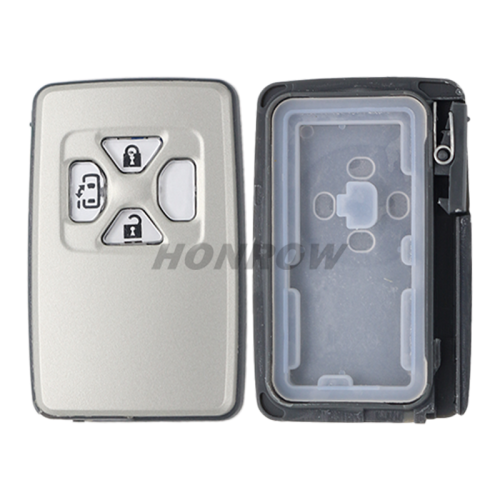 For Toyota 2/3/4/4+1 button remote key blank with key blade