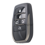 For Toyota 5/6 button remote key blank