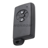 For Toyota 2 button remote key blank , the blade with two side groove (black)