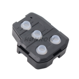 Toyota 4 button remote Key shell