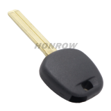 For GTL Toyota transponder key blank ,the chip slot is on the top of the key.  A# TOY48 Blade B# TOY40 Blade C# TOY43 Blade D# TOY51 Blade E# TOY43R Blade