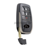 For Toyota 2/3+1/3/3+1 button remote key blank