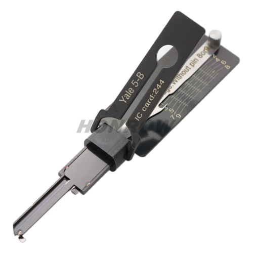 Locksmith Tools Yale-5B (5-Pin) 2 in 1 Pick for Yale Door Locks for Residential 2 in 1 tool