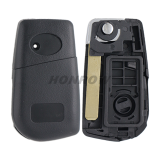 For Toyota 2/3/2+1/3+1 button flip remote key blank with VA2 Blade