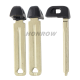 For Toyota 2 button remote key blank , the blade with two side groove (black)