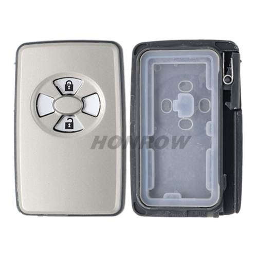 For Toyota 2/3/3+1 button remote key blank with key blade