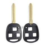 For Toyota 3 button remote key blank without logo A# TOY43 Blade B# TOY47 Blade C# TOY41 Blade D# TOY48 Blade E# TOY40 Blade